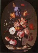 unknow artist Floral, beautiful classical still life of flowers.071 oil on canvas